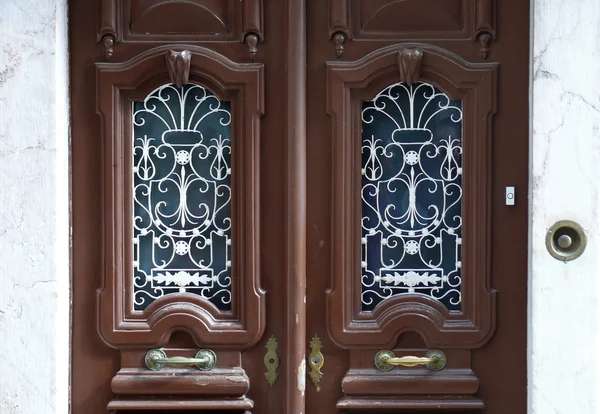 Ornate double doors — Stock Photo, Image