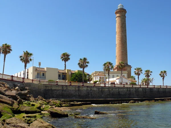 Chipiona deniz feneri — Stok fotoğraf