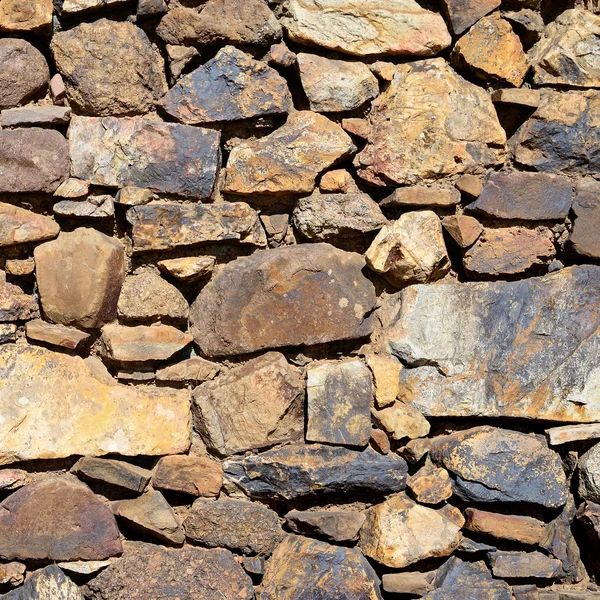 Viejo muro de piedra cuadrado — Foto de Stock