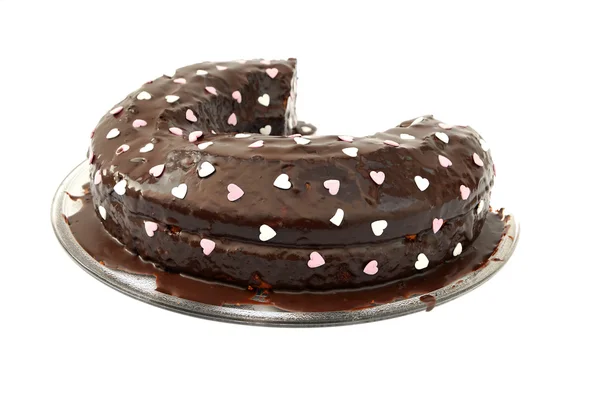 Torta al cioccolato — Foto Stock