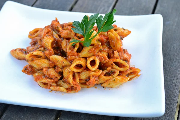 Spicey Pasta — Stock Photo, Image