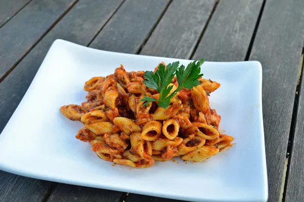 Spicey Pasta — Stock Photo, Image