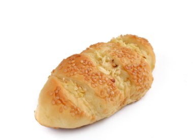 sarımsaklı ekmek susam ile