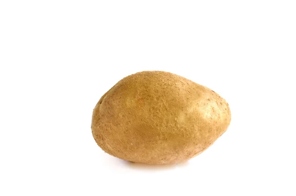 Potatis isolerad på vitt — Stockfoto