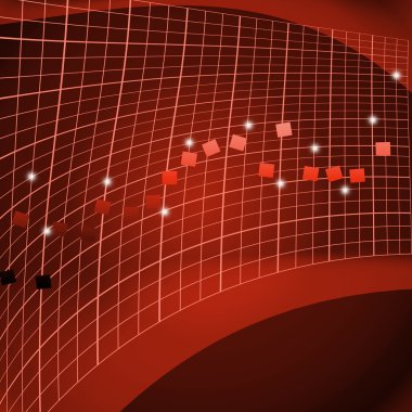 koyu kırmızı soyut kare