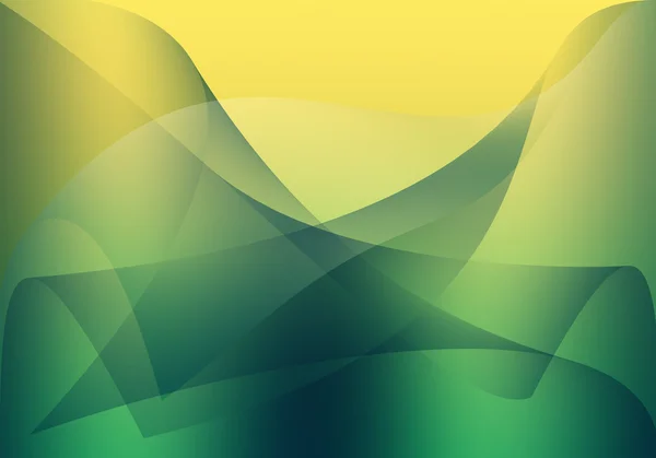 Texture curva astratta con sfondo giallo e verde — Foto Stock