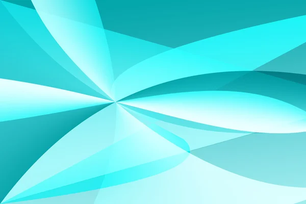 Abstracte kromme met blauwe greeen achtergrond — Stockfoto
