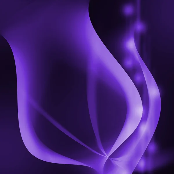 Viola astratto incandescente con sfondo scuro — Foto Stock