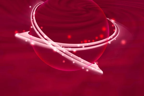 Astratto luminoso rosso turbinio sfondo — Foto Stock
