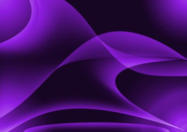 arka plan ile mor bstract eğrisi