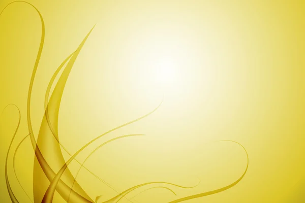 Design abstrato com fundo amarelo ondulado — Fotografia de Stock