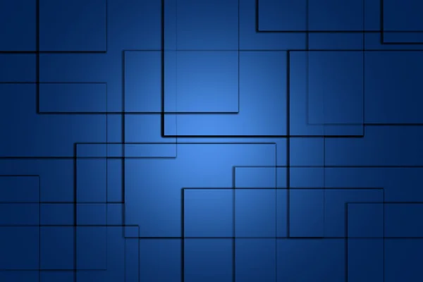 正方形の抽象的な線ネイビー ブルーの背景 — ストック写真