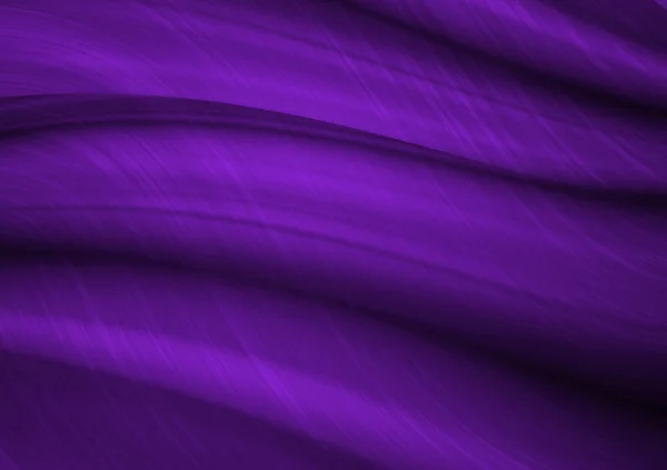 Garis kurva abstrak, latar belakang ungu — Stok Foto
