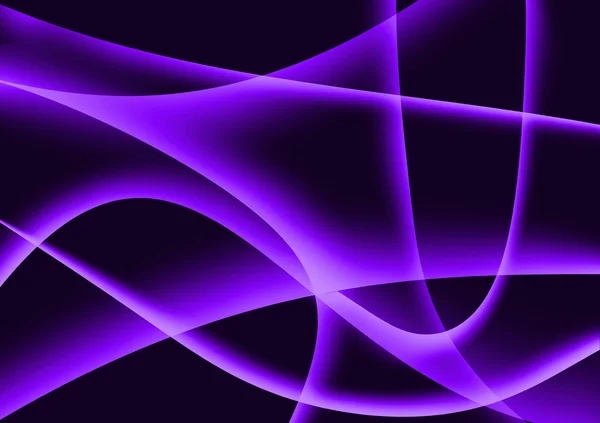 Curva abstrata com fundo roxo — Fotografia de Stock