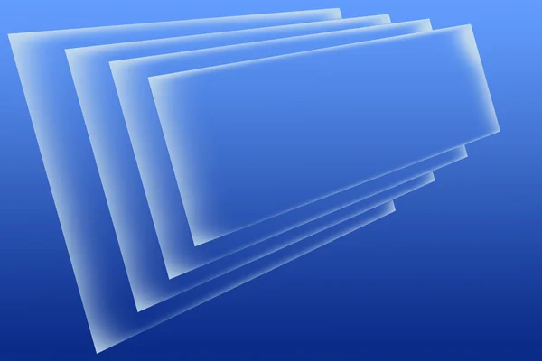 Abstrakter quadratischer blauer Hintergrund — Stockfoto