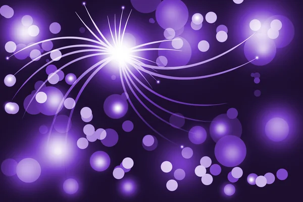 Фиолетовая абстрактная линия на светящемся фоне — стоковое фото