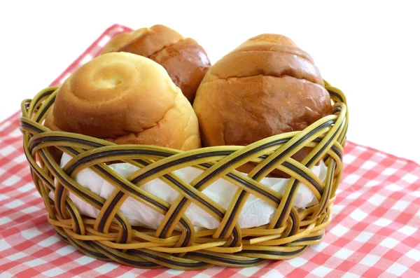 Butter bread bun — Stock Photo, Image
