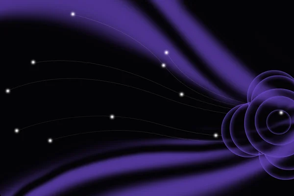Фіолетова абстрактна лінія темний фон — стокове фото