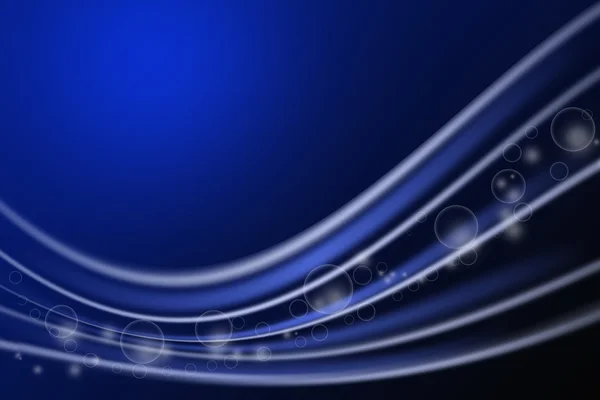 Abstract curve blue background — Stock Photo, Image