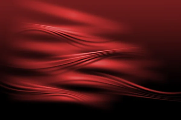 抽象的な線と赤い背景の波線 — ストック写真