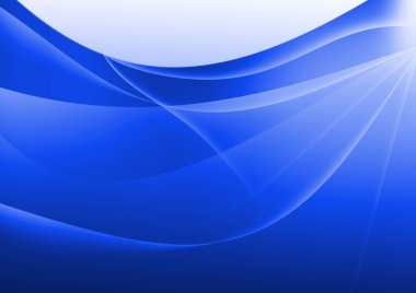 eğri mavi arka plan ile özet satırı