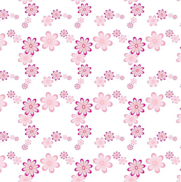Безшовний квітковий візерунок фону — стоковий вектор