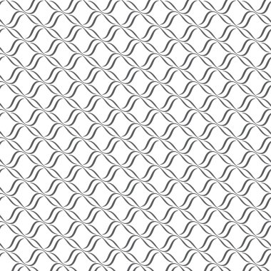 dalgalı vektör desen arka plan ile kesintisiz çizgiler