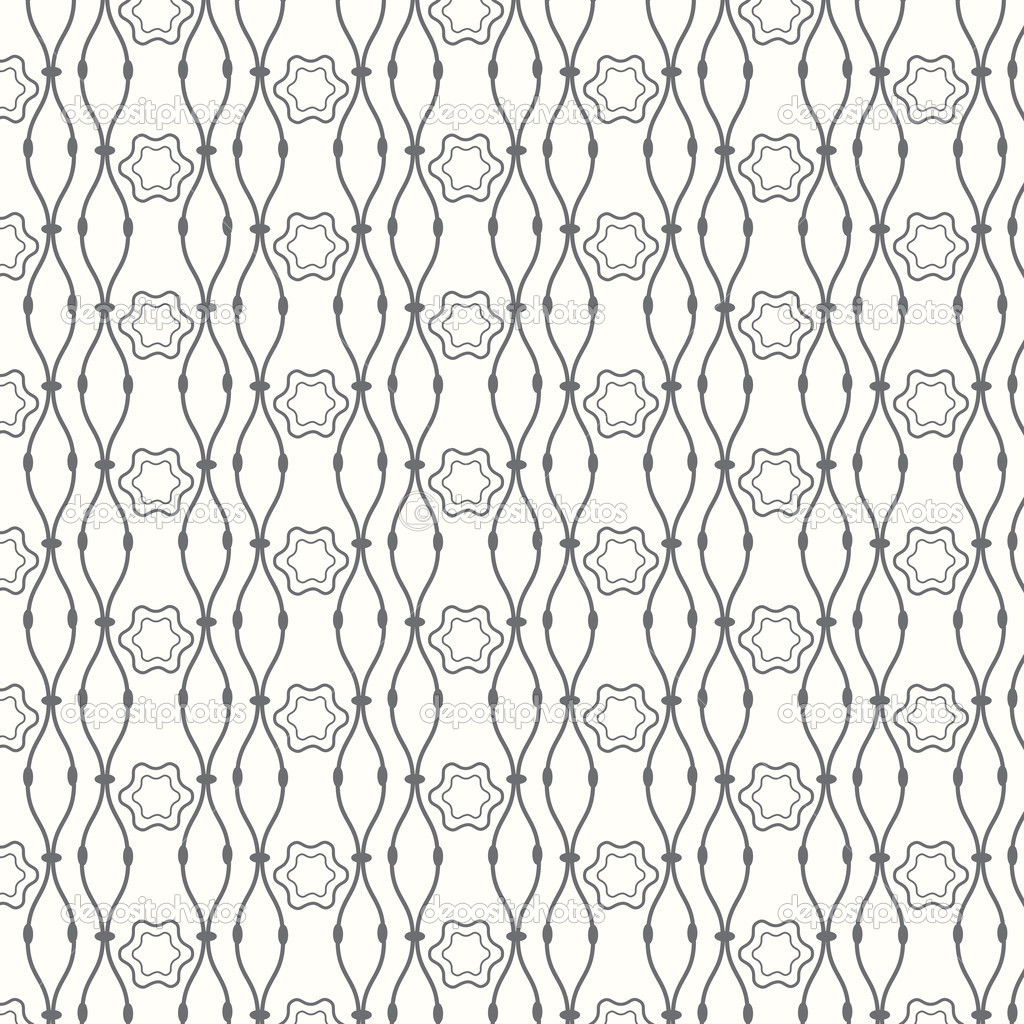 Seamless pattern lines with curve vector background