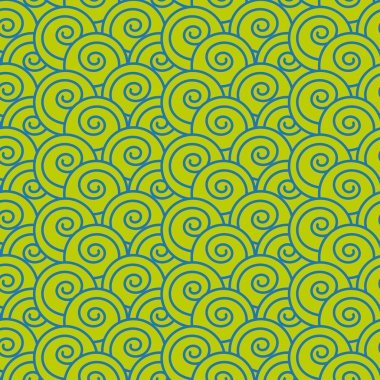 Japon dalgası seamless modeli