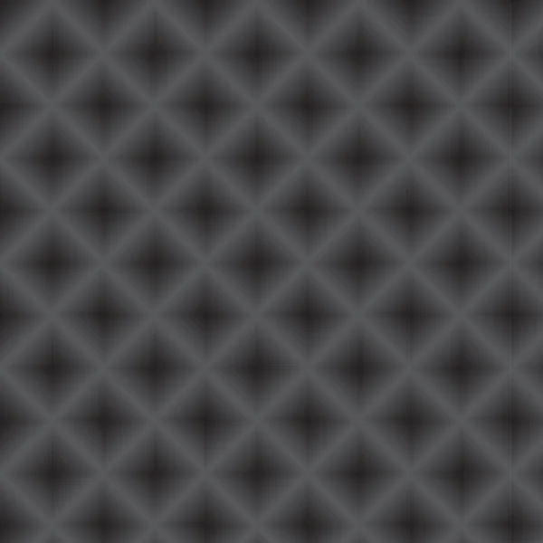 Vector seamless geometric texture black pattern background — Stock Vector