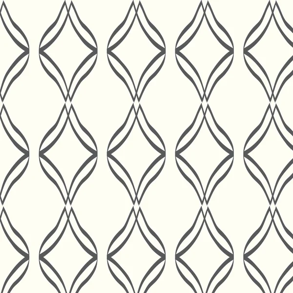 Línea sin costura vectorial y fondo de patrón de curva — Archivo Imágenes Vectoriales