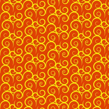 vektör sorunsuz swirl desen arka plan