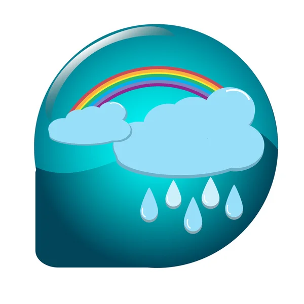 Icône météo — Image vectorielle