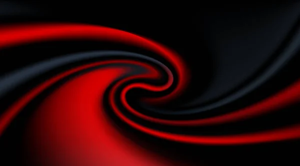 Black Red Abstract Background Curve Layer Overlaps Illustration — ストックベクタ