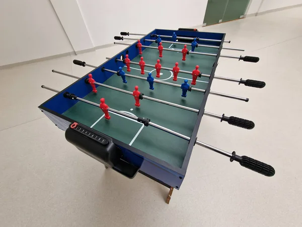 Table football equipment for office relaxation and leisure time