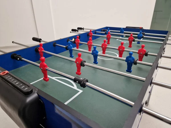 Table football equipment for office relaxation and leisure time