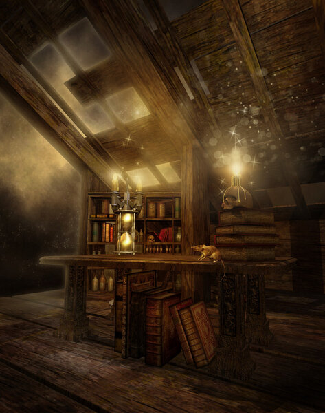 Fantasy attic