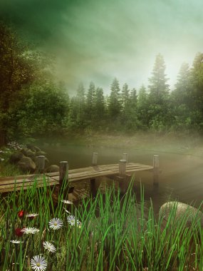 sisli göl iskelesi ile