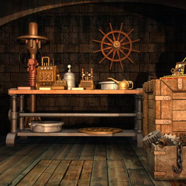 araçları ile Steampunk Atölyesi