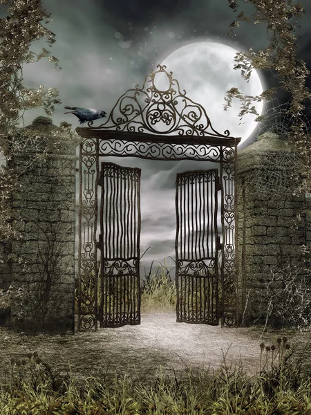 eski Iron gate, gece