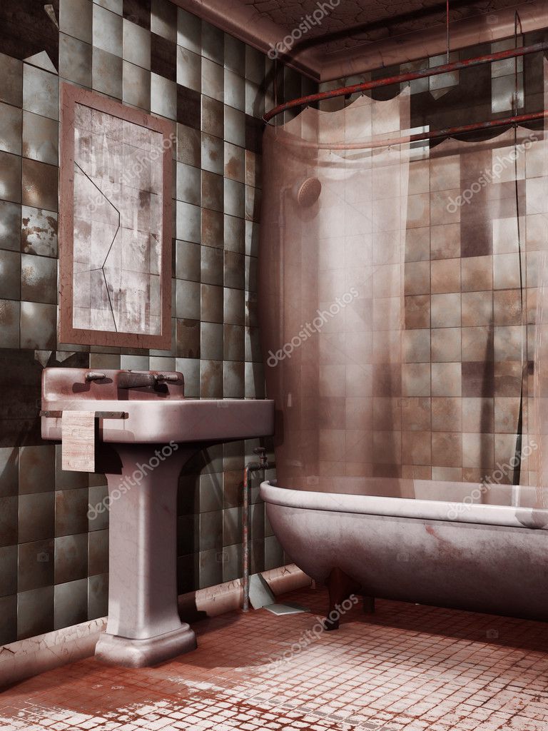 oude badkamer wastafel en spiegel — Stockfoto © FairytaleDesign ... oude badkamer wastafel en spiegel — Stockfoto © FairytaleDesign ...