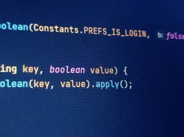 Kodlama kaynağı PHP kod ekranı. Soyut teknoloji geçmişi. Siber saldırı ya da güvenlik konsepti. Hacker izleme programı. Yazılım geliştirme