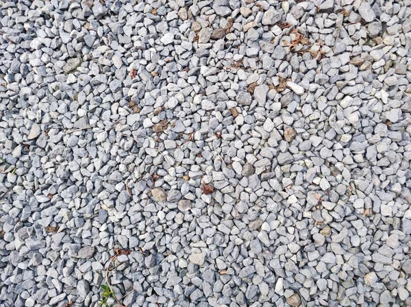 Gravel Path Texture Road Made Wit Crushed Stone Pebble Texture — Stockfoto