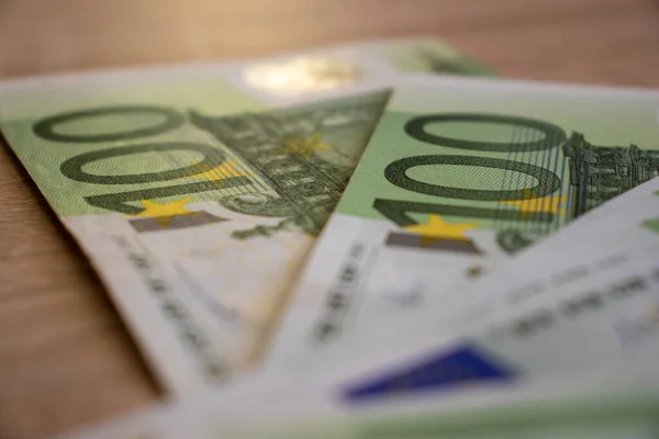 Waluta Euro Jako Inflacja Europie Kontekst Banknotów Unii Europejskiej Kryzys — Zdjęcie stockowe