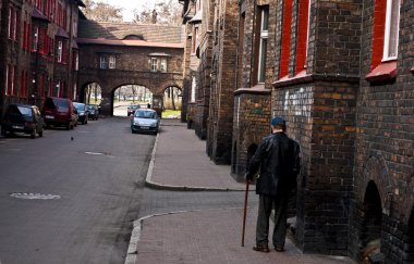 nikiszowiec, tarihi ilçe, katowice, Polonya