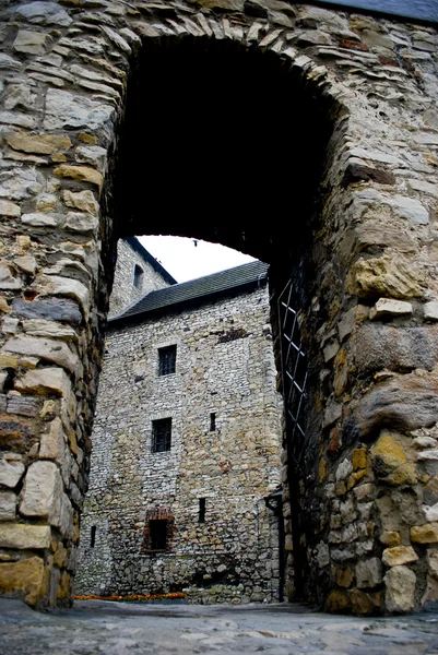 Velho castelo medieval em Bedzin, Polônia . — Fotografia de Stock