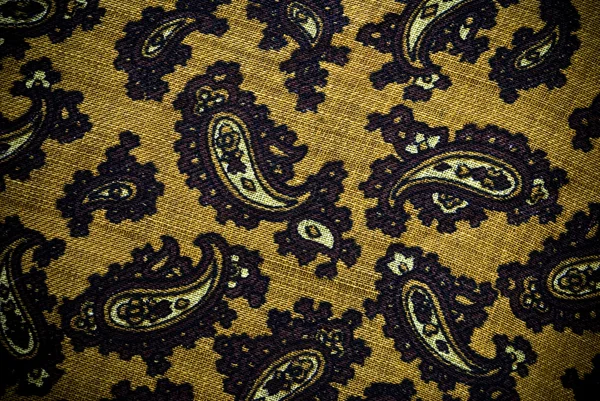 Patrón o textura de fondo de material paisley turco o indio —  Fotos de Stock