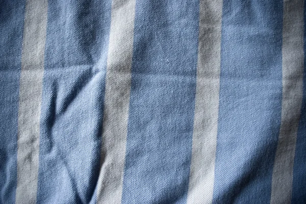 Grunge blue and white striped polo shirt background or texture — Stock Photo, Image