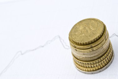 Euro para ve Döviz Satım kavram olarak hisse senedi grafiği