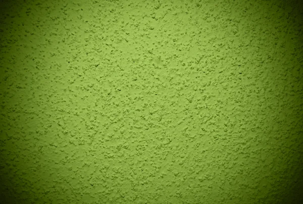 Green grained wall background or texture — Stock Photo, Image